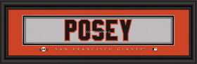 San Francisco Giants ???Buster Posey Print - Signature 8"x24"