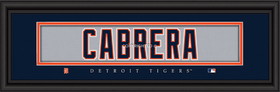 Detroit Tigers Miguel Cabrera Print - Signature 8"x24"