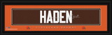 Cleveland Browns Print 8x24 Signature Style Joe Haden
