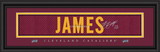 Cleveland Cavaliers Print 8x24 Signature Style LeBron James