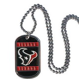 Houston Texans Necklace Tag Style