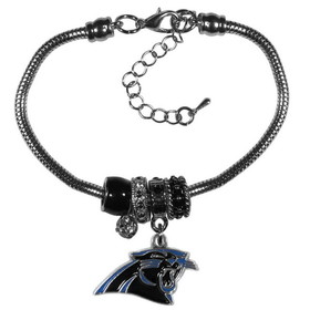 Carolina Panthers Bracelet Euro Bead Style