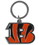 Cincinnati Bengals Chrome Logo Cut Keychain