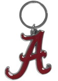 Alabama Crimson Tide Chrome Logo Cut Keychain