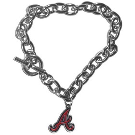 Atlanta Braves Bracelet Chain Link Style CO