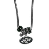 New York Jets Necklace Euro Bead Style