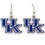 Kentucky Wildcats Earrings Dangle Style