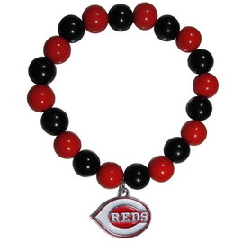 Cincinnati Reds Bracelet Bead Style CO