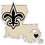 New Orleans Saints Decal Home State Pride