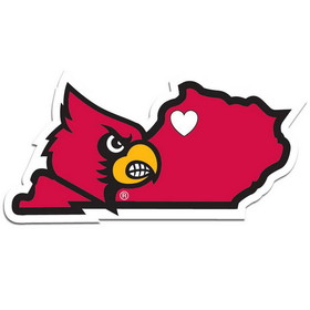 Louisville Cardinals Decal Home State Pride Style