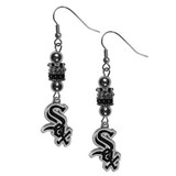 Chicago White Sox Earrings Fish Hook Post Euro Style CO
