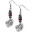 Washington Nationals Earrings Fish Hook Post Euro Style CO