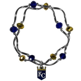 Kansas City Royals Bracelet Colored Bead CO
