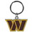 Washington Commanders Keychain Logo Cut Style Chrome