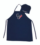 Houston Texans Apron and Chef Hat Set