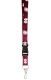 Mississippi State Bulldogs Lanyard Breakaway with Key Ring Style