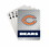 Chicago Bears Playing Cards - Diamond Plate