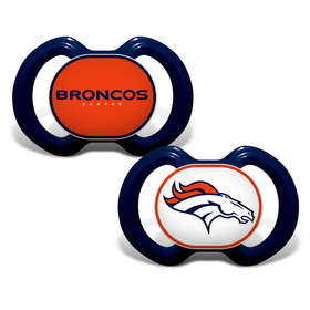 Denver Broncos Pacifier 2 Pack