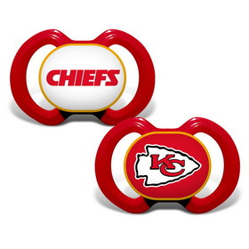 Kansas City Chiefs Pacifier 2 Pack Alternate