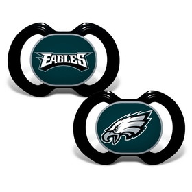 Philadelphia Eagles Pacifier 2 Pack Alternate