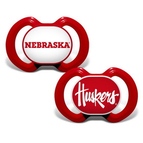 Nebraska Cornhuskers Pacifier 2 Pack Alternate
