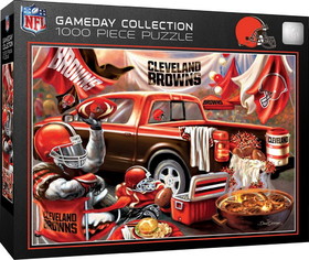 Cleveland Browns Puzzle 1000 Piece Gameday Design