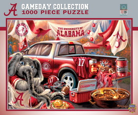 Alabama Crimson Tide Puzzle 1000 Piece Gameday Design
