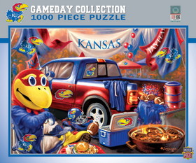 Kansas Jayhawks Puzzle 1000 Piece Gameday Design