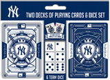 New York Yankees Playing Cards and Dice Set