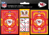 Kansas City Chiefs Playing Cards and Dice Set