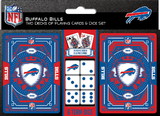 Buffalo Bills Playing Cards and Dice Set