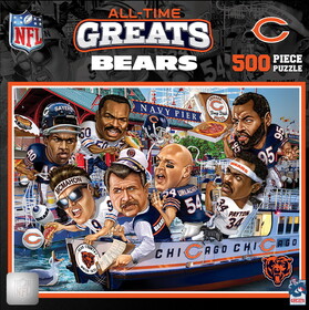 Chicago Bears Puzzle 500 Piece All-Time Greats