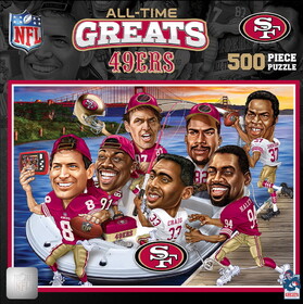 San Francisco 49ers Puzzle 500 Piece All-Time Greats