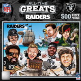 Las Vegas Raiders Puzzle 500 Piece All-Time Greats