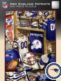 New England Patriots Puzzle 500 Piece Locker Room