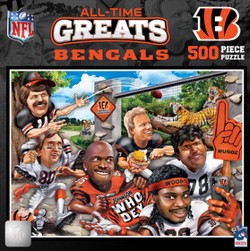 Cincinnati Bengals Puzzle 500 Piece All-Time Greats