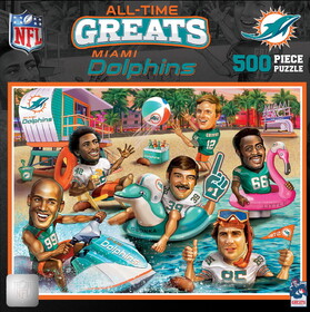 Miami Dolphins Puzzle 500 Piece All-Time Greats