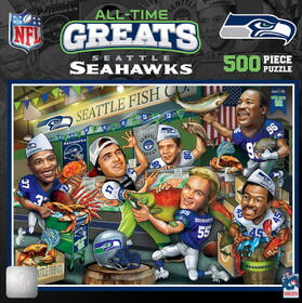 Seattle Seahawks Puzzle 500 Piece All-Time Greats