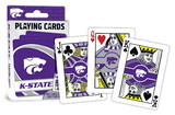 Kansas State Wildcats Playing Cards Logo