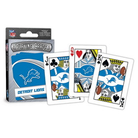 Detroit Lions Playing Cards Logo