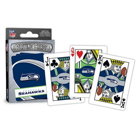 Seattle Seahawks Playing Cards Logo