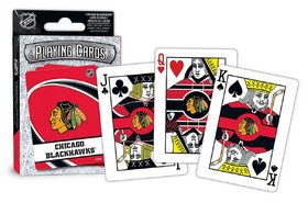 Chicago Blackhawks Playing Cards Logo