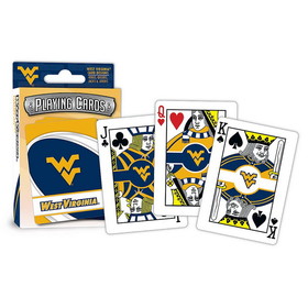 West Virginia Mountaineers Playing Cards Logo