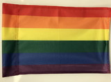 Rainbow Flag 12x18 Garden Style