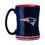 New England Patriots Coffee Mug 14oz Sculpted Relief Team Color