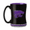 Kansas State Wildcats Coffee Mug 14oz Sculpted Relief Team Color