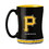 Pittsburgh Pirates Coffee Mug 14oz Sculpted Relief Team Color