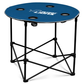Detroit Lions Round Tailgate Table Alternate