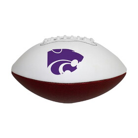 Logo Brands Kansas State Wildcats Football Full Size Autographable