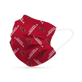 Arizona Cardinals Face Mask Disposable 6 Pack
